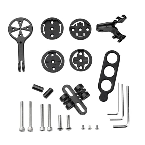 Puleuroy Fahrrad-Vorbauhalterung, Fahrradcomputer-Halterung, Fahrrad-Tachometer-Verlängerungshalterung, Fahrrad-Verlängerungshalterung von Puleuroy