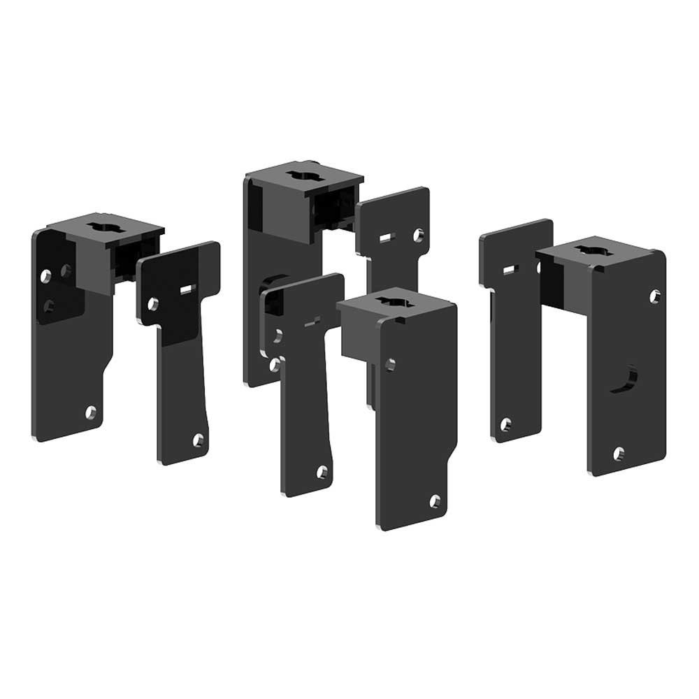 Pullrite Superail Mounting Kit Schwarz Pullrite Superail Mounting Kit Schwarz von Pullrite
