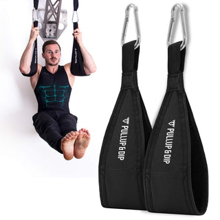 Bauchtrainingsschlaufen für Bauchmuskeltraining an Klimmzugstange und Tür Reck Bauchtrainingsschlaufen für Bauchmuskeltraining an Klimmzugstange und Tür Reck von Pullup & Dip