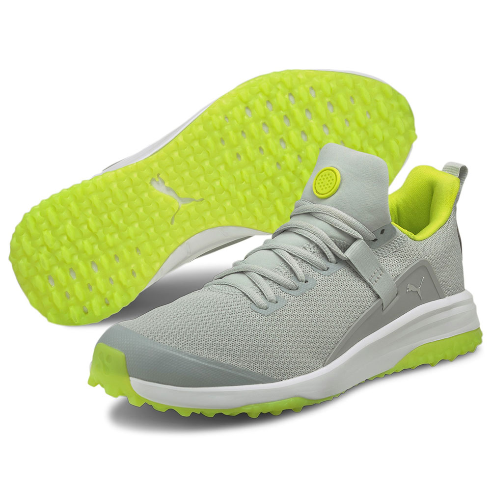 'Puma Fusion Evo Herren Golfschuh grau/lime' 'Puma Fusion Evo Herren Golfschuh grau/lime' von 'Puma Golf'