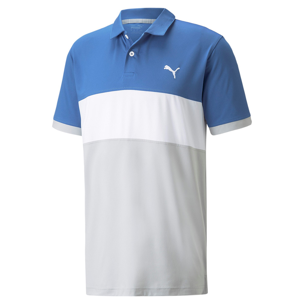 'Puma Golf Herren Cloudspun Highway Polo blau/grau' von 'Puma Golf'