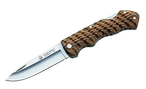 Puma IP Taschenmesser, Stahl AN.58, Back Lock, Fingermulden, Bocoteholz-Griffschalen Braun Puma IP Taschenmesser, Stahl AN.58, Back Lock, Fingermulden, Bocoteholz-Griffschalen Braun von PUMA