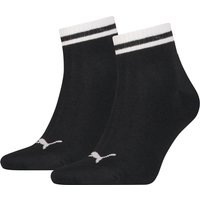 2er Pack PUMA Heritage Quarter Socken black 35-38 von Puma