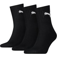 3er Pack PUMA Short Crew Sportsocken black 47-49 von Puma