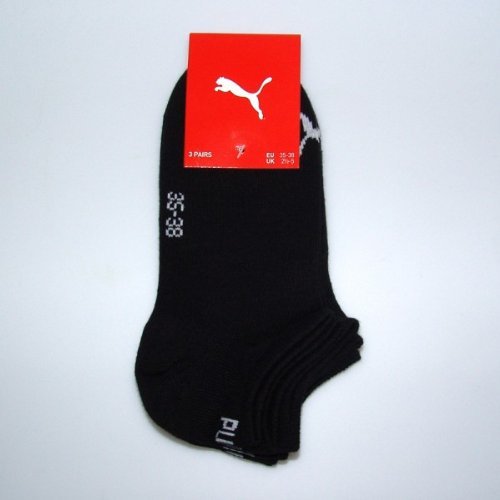 9 Paar, Puma Sneaker Socken, Größe 43/46, schwarz 9 Paar, Puma Sneaker Socken, Größe 43/46, schwarz von PUMA