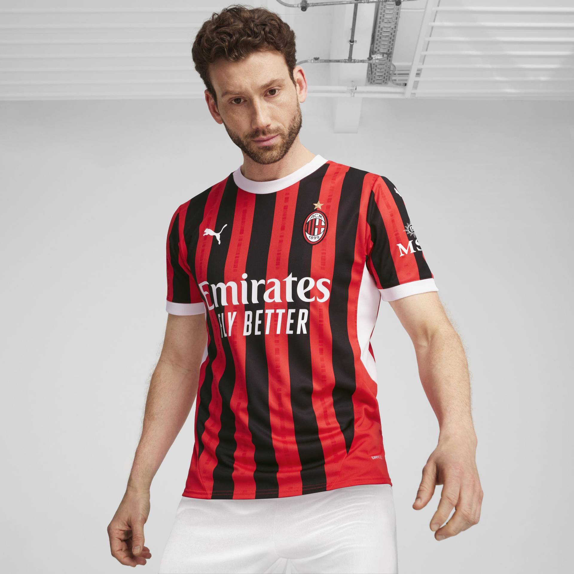 Damen/Herren Fußball Trikot - AC Milan Heim Saison 24/25 von Puma