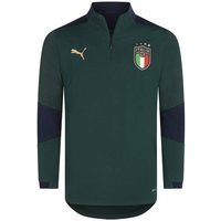 Italien FIGC PUMA 1/4-Zip Kinder Sweatshirt 757346-03 von Puma