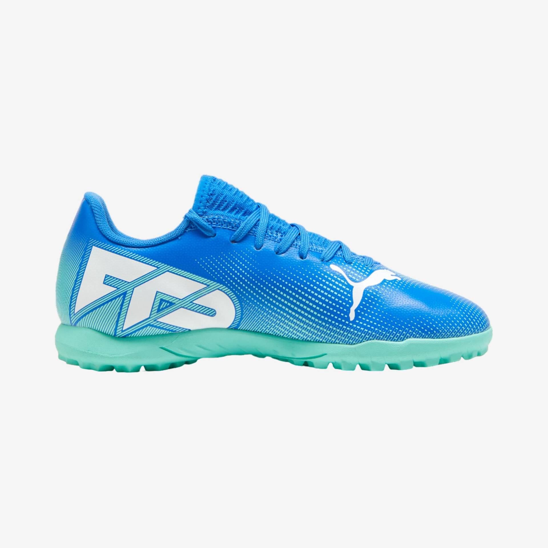 Kinder Fussball Multinockenschuhe Turf - PUMA Future 7 blau von Puma