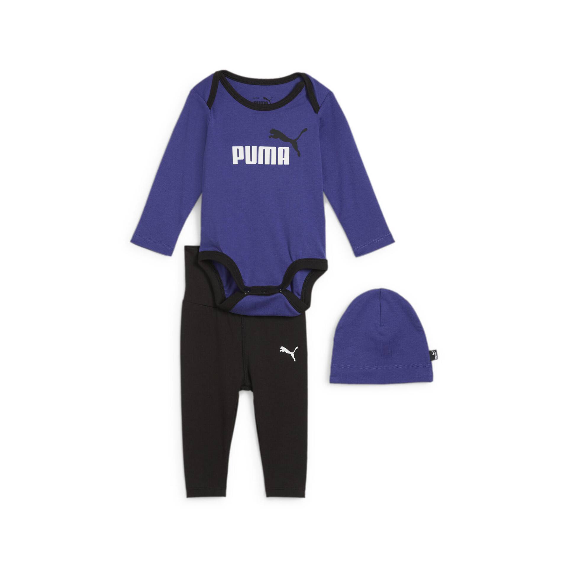 Minicats Newborn Beanie Set Kinder PUMA Lapis Lazuli Blue von Puma