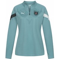 ÖFB Österreich PUMA Training 1/4 Zip Damen Sweatshirt 767834-01 von Puma