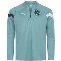 ÖFB Österreich PUMA Training 1/4 Zip Herren Sweatshirt 767823-01 von Puma