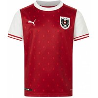 Österreich PUMA Kinder Heim Trikot 756557-01 von Puma