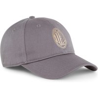 PUMA AC Mailand Team Cap 11 - flat medium gray/puma gold PUMA AC Mailand Team Cap 11 - flat medium gray/puma gold von Puma