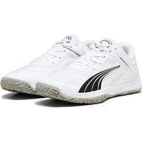 PUMA Accelerate Turbo Hallenschuhe 02 - PUMA white/PUMA black/concrete gray 46.5 von Puma