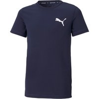 PUMA Active Small Logo T-Shirt Jungen peacoat 140 PUMA Active Small Logo T-Shirt Jungen peacoat 140 von Puma
