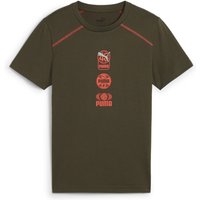PUMA Active Sports Graphic T-Shirt II Jungen 70 - dark olive 140 von Puma