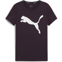 PUMA Active T-Shirt Mädchen 44 - midnight plum 128 von Puma