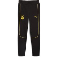 PUMA BVB Borussia Dortmund Casuals Jogginghose Kinder 08 - PUMA black/faster yellow 164 von Puma