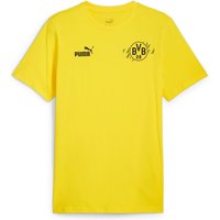 PUMA BVB Borussia Dortmund ftblCulture T-Shirt Herren 01 - faster yellow/puma black L von Puma