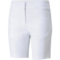 PUMA Bermuda Golf Shorts Damen bright white XS von Puma