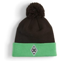PUMA Borussia Mönchengladbach Pom Beanie 01 - PUMA black/PUMA green PUMA Borussia Mönchengladbach Pom Beanie 01 - PUMA black/PUMA green von Puma