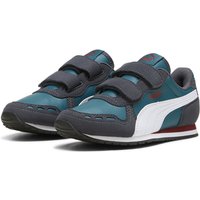 PUMA Cabana Racer SL 20 PS Sneaker mit Klettverschluß Kinder 17 - cold green/puma white/galactic gray/intense red 31 von Puma