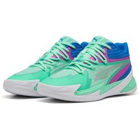 PUMA Dagger Basketballschuhe 06 - green glimmer/pure magenta 46 von Puma