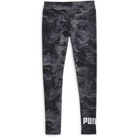 PUMA Damen Strumpfhose ESS MARBLEIZED Leggings von Puma