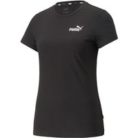 PUMA Ess+ Metallic Embroidery T-Shirt Damen PUMA black XL von Puma