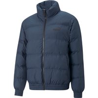 PUMA Ess+ Metallic Polyball Puffer Winterjacke Herren marine blue M von Puma