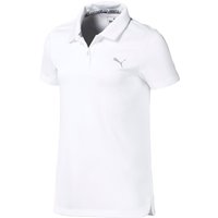 PUMA Essential Golf Poloshirt Mädchen bright white 164 von Puma