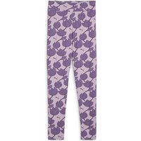 PUMA Essentials+ Blossom Print Leggings Mädchen 60 - grape mist 152 von Puma