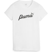 PUMA Essentials+ Script T-Shirt Damen 02 - PUMA white M von Puma