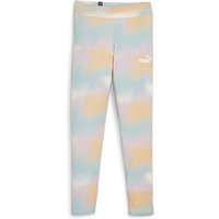 PUMA Essentials+ Summer Daze Print Leggings Mädchen 45 - peach fizz 152 von Puma