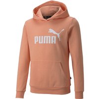 PUMA Essentials Logo Hoodie Mädchen peach pink 176 von Puma