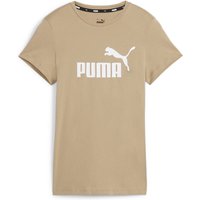 PUMA Essentials Logo T-Shirt Damen 80 - prairie tan XS von Puma
