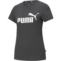 PUMA Essentials Logo T-Shirt Damen 07 - dark gray heather L von Puma