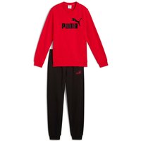 PUMA Essentials No.1 Logo French Terry Crew Jogginganzug Jungen 11 - for all time red 140 von Puma