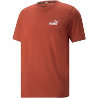PUMA Essentials Small Logo T-Shirt Herren chili oil S von Puma