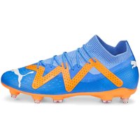 PUMA Future Pro MxSG Stollen-Fußballschuhe 01 - blue glimmer/puma white/ultra orange 42 von Puma