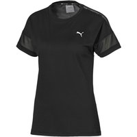 PUMA Feel It Mesh Logo Trainingsshirt Damen PUMA black XS von Puma