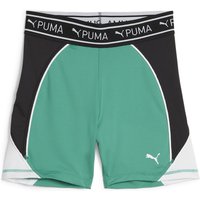 PUMA Fit Train Strong 5" kurze Laufleggings Damen 86 - sparkling green M von Puma