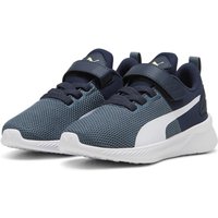 PUMA Flyer Runner PS Kinder Sneaker mit Klettverschluss 49 - club navy/gray skies/puma white 34 von Puma