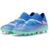 PUMA Future 7 Pro FG/AG Fußballschuhe Kinder 01 - bluemazing/puma white/electric peppermint 28 von Puma