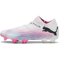 PUMA Future 7 Ultimate FG/AG Fußballschuhe Herren 01 - PUMA white/PUMA black/poison pink 37 von Puma