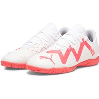 PUMA Future Play IT Hallen-Fußballschuhe Kinder 01 - PUMA white/fire orchid 31 von Puma