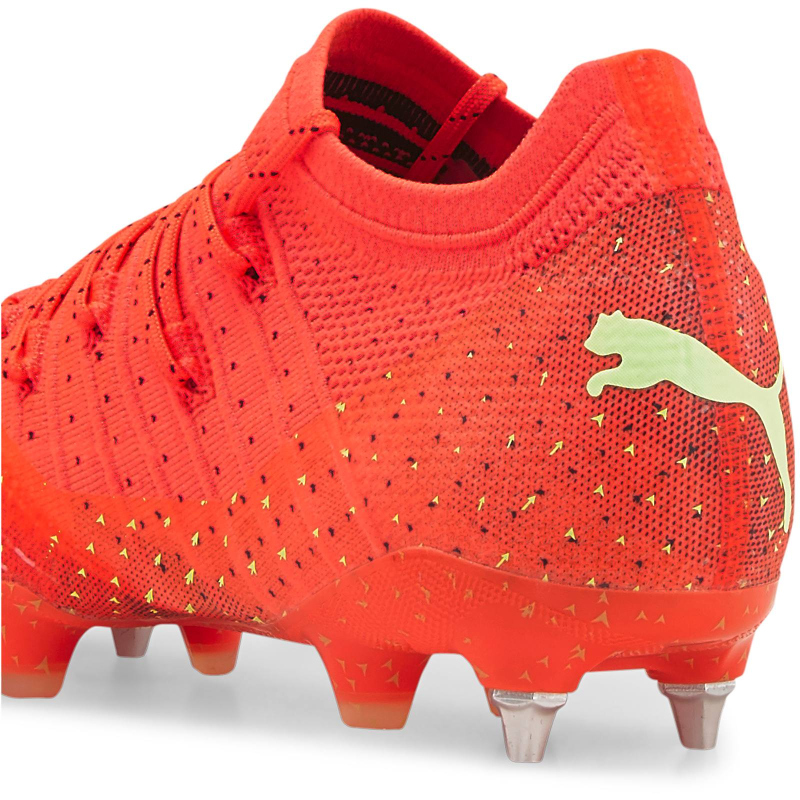 PUMA Future Z 1.4 MxSG Stollen-Fußballschuhe Herren fiery coral/fizzy light/puma black/salmon 39 von Puma