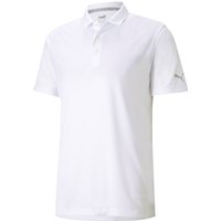 PUMA Gamer Golf Poloshirt Herren bright white M von Puma