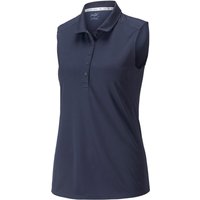 PUMA Gamer ärmelloses Golf Poloshirt Damen navy blazer S von Puma