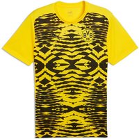 PUMA Herren Fantrikot BVB Prematch SS Jersey PUMA Herren Fantrikot BVB Prematch SS Jersey von Puma